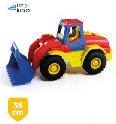 Picture of GIOCHI TRATTORE RUSPA1pz 38cm