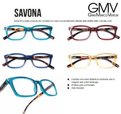 Picture of OCCHIALI GRAD. GMV SAVONA (da 1.00 a 3.50) 24pz