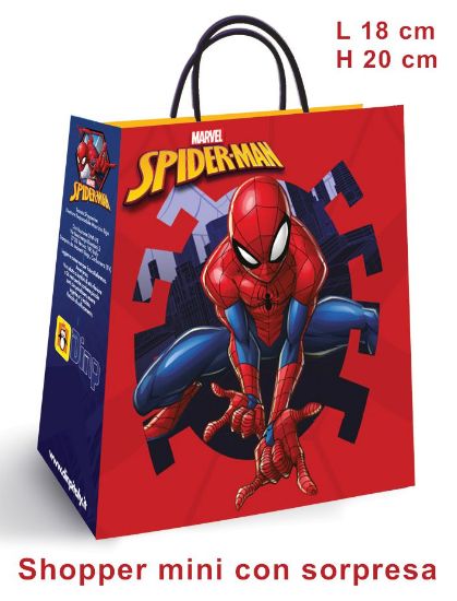 Picture of BUSTA SORPRESA 1x6 buste SPIDERMAN MINI SHOPPER (V.5,90)