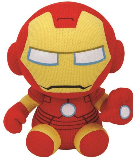 Immagine di PELUCHES BEANIE MARVEL 20cm - 1pz IRON MAN