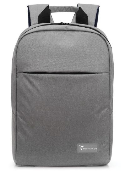 Immagine di BORSA ZAINO PORTA PC15.6'' TECHMADE GRIGIO 1pz SINTETICO