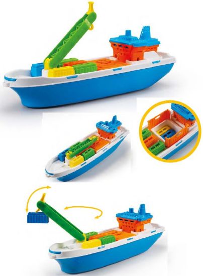 Immagine di GIOCHI BARCA NAVE CARGO 1pz 37cm