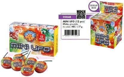 Immagine di GIRANDOLA MINI UFO 12pcs x24pz BORGONOVO