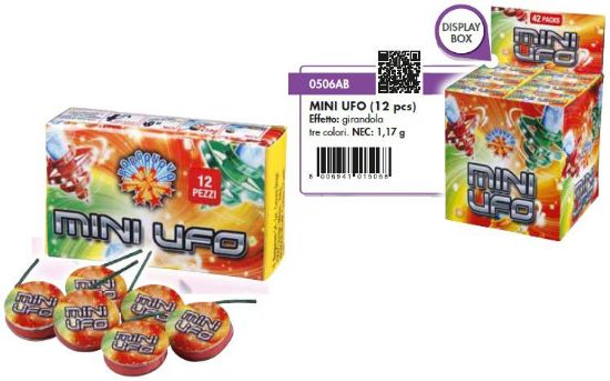 Picture of GIRANDOLA MINI UFO 12pcs x24pz BORGONOVO