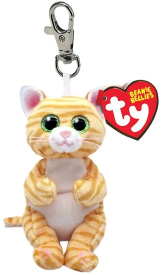 Immagine di PELUCHES BEANIE BELLIES CLIPS 10cm - 1pz MANGO PORTACHIAVI