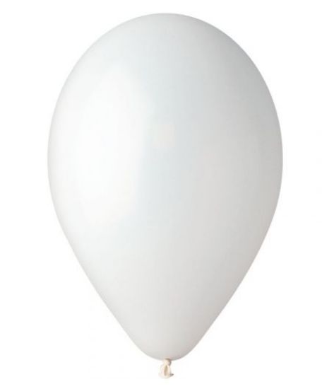 Picture of PALLONCINI COLOR 100pz 30cm BIANCO