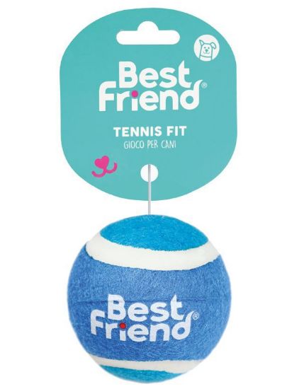 Picture of PET GIOCHI ANIMALI pallina tennis 6,4cm 1pz BEST FRIEND