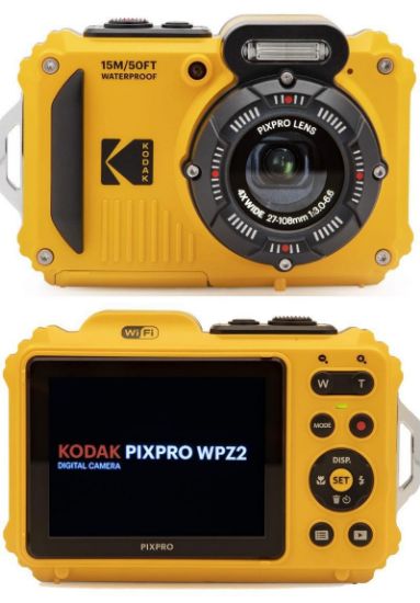 Picture of MACCHINA FOTOGRAFICA KODAK WPZ2 WATERPROOF IMPERMEABILE 16mpx CAMERA YELLOW