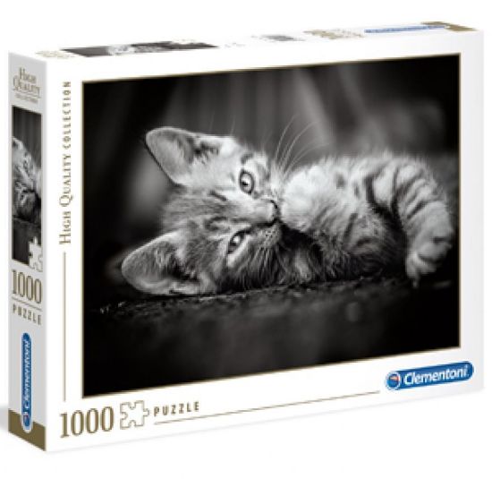 Immagine di GIOCHI PUZZLE 1000pz KITTY GATTO - CLEMENTONI