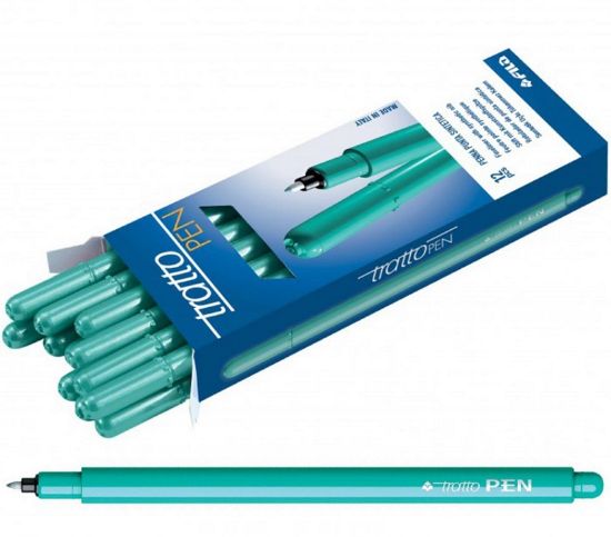 Picture of PENNARELLI TRATTO PEN 12pz VERDE TURCHESE PENNARELLO FILA