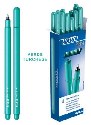 Picture of PENNARELLI TRATTO PEN 12pz VERDE TURCHESE PENNARELLO FILA