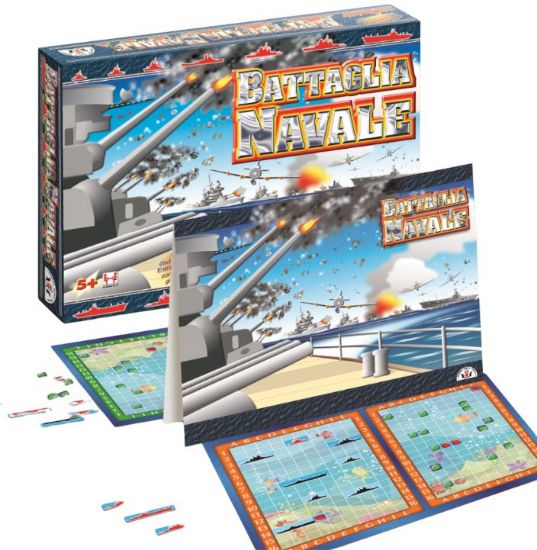 Picture of GIOCHI SCATOLA BATTAGLIA NAVALE 40x32x5,5cm