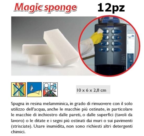 Immagine di SPUGNA MAGIC SPONGE 12pz - SUPER5