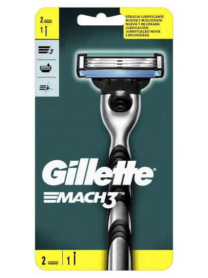 Picture of RASOIO GILLETTE MACH3 STANDARD 2UP 1pz - C6