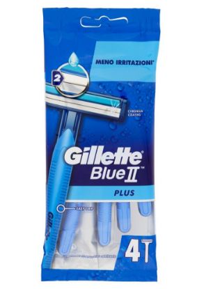 Picture of RASOIO GILLETTE BLUE II PLUS 1x4pz