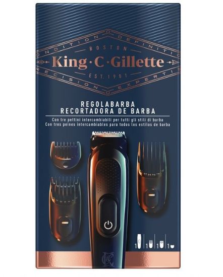 Picture of REGOLABARBA GILLETTE KING +3 PETTINI