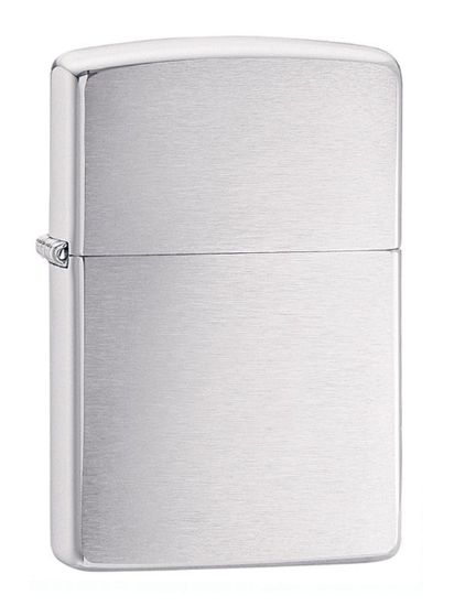 Immagine di ZIPPO ACCENDINO CROMO SATINATO 1pz