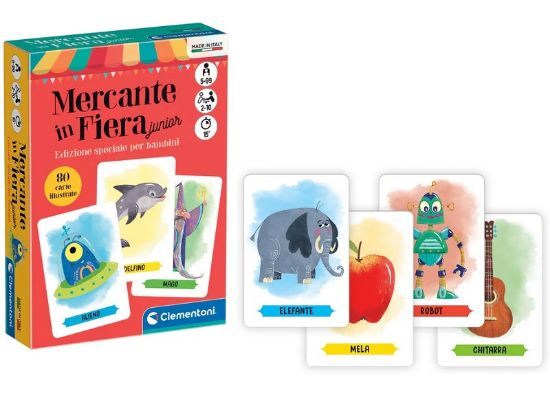 Immagine di GIOCHI CARTE MERCANTE IN FIERA JUNIOR 1pz CLEMENTONI