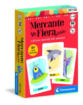 Picture of GIOCHI CARTE MERCANTE IN FIERA JUNIOR 1pz CLEMENTONI