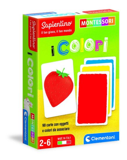 Immagine di GIOCHI MONTESSORI CARTE COLORI 1pz CLEMENTONI