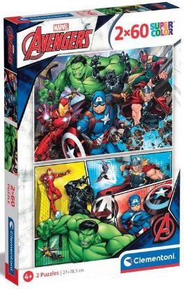Picture of GIOCHI PUZZLE 2X60 AVENGERS - 2019