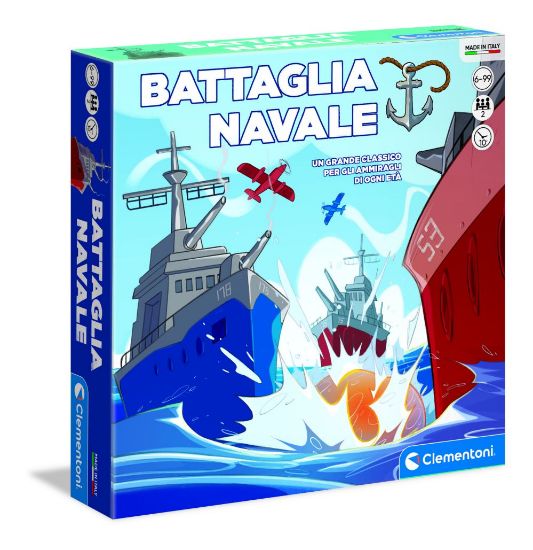 Picture of GIOCHI BATTAGLIA NAVALE S.QUA. 1pz CLEMENTONI