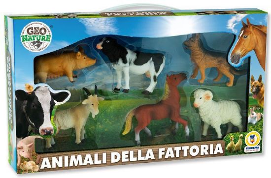 Immagine di GIOCHI GEO NATURE - ANIMALI DELLA FATTORIA 1x6pz