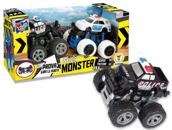 Immagine di GIOCHI TEO'S - MONSTER SFIDA POLICE 4X4 A FRIZIONE