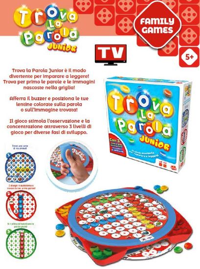 Immagine di GIOCHI SCATOLA TROVA LA PAROLA 1pz JUNIOR