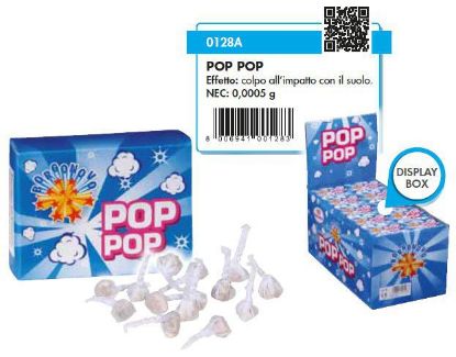 Picture of PARTY POP POP PETARDINO 50pcs x50pz BORGONOVO