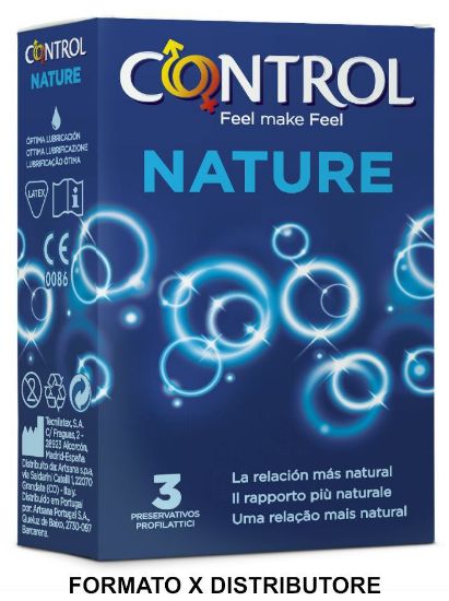 Immagine di PRESERVATIVI CONTROL NATURE BOX 3pz NORMALE - DISTRIBUTORE