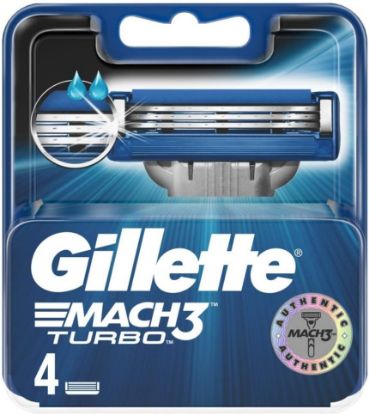 Immagine di LAME GILLETTE MACH3 TURBO 1x4pz - 111005