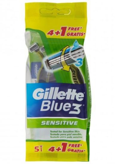 Picture of RASOIO GILLETTE BLUE 3 SENSITIVE 1x4pz - IGPD30