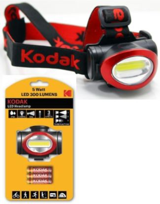 Picture of TORCIA KODAK LED 1pz FRONTALINO BLISTER + 3AAA ZINCO