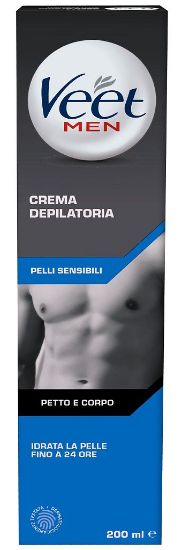 Picture of DEPILAZIONE VEET MEN CREMA TB 200ml SENSIBILI AZZURRO