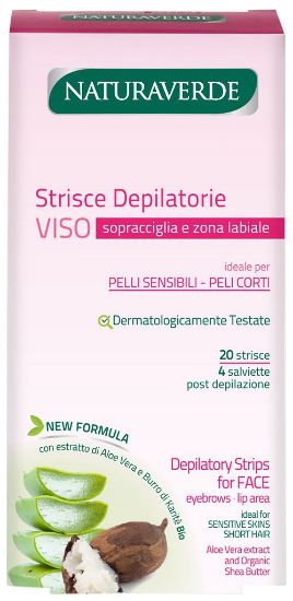 Picture of DEPILAZIONE NAT VERDE STRISCE VISO 20 TITANIO*