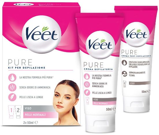 Picture of DEPILAZIONE VEET PURE CREMA VISO 50+50