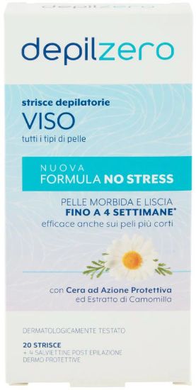 Picture of DEPILAZIONE DEPILZERO STRIS VISO x20+4 SALV