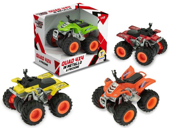 Picture of GIOCHI METAL KIDS - QUAD OFF ROAD IN METALLO