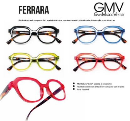 Picture of OCCHIALI GRAD. GMV FERRARA (da 1.00 a 3.50) 24pz