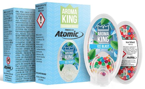 Immagine di AROMA AK BALLS 5x100pz ICE BLAST mint - AROMATIZZATORE