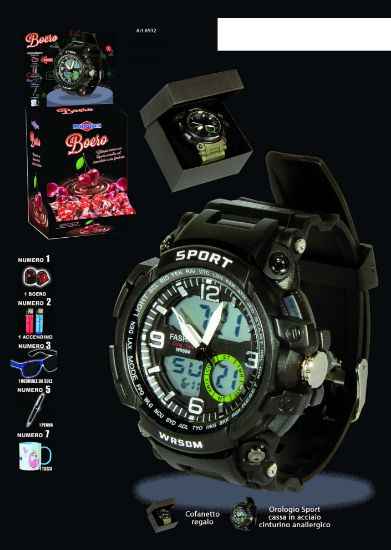 Immagine di CASTELVEDERE BOERI 400+400pz OROLOGIO SPORT