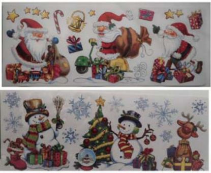 Picture of VETROFANIA 60X21cm XMAS  ASSORTITE