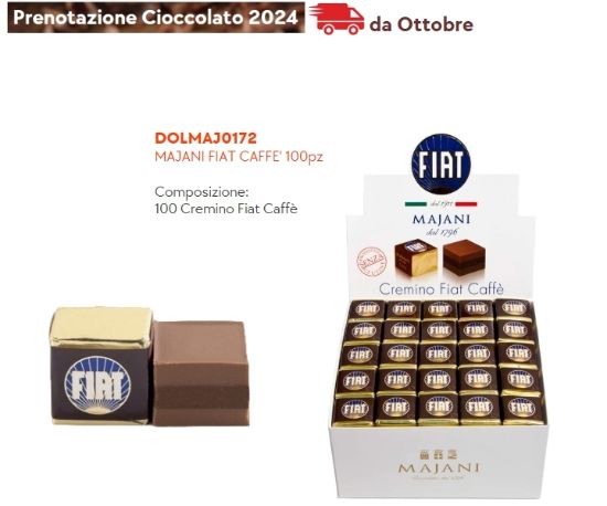 Immagine di MAJANI FIAT CAFFE 100pz - PR2024