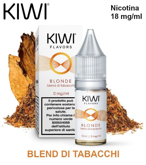 Picture of KIWI E-LIQUID BLONDE 10ml 18mg/ml - PLN010998