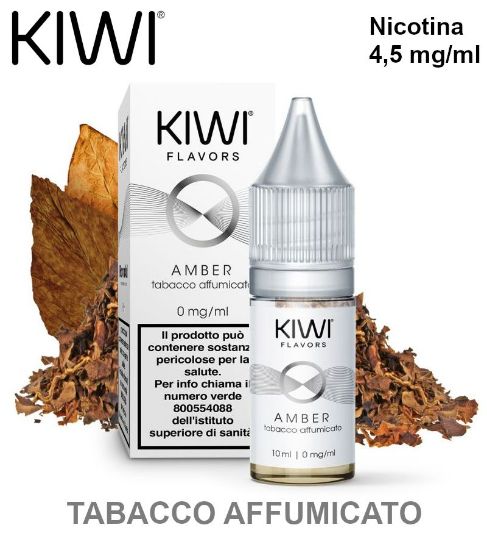 Picture of KIWI E-LIQUID AMBER 10ml 4,5mg/ml - PLN010999