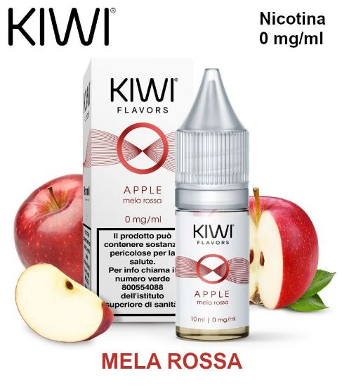 Picture of KIWI E-LIQUID APPLE 10ml 0mg/ml - PL0012593