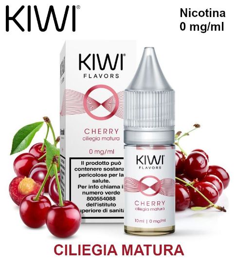 Picture of KIWI E-LIQUID CHERRY 10ml 0mg/ml - PL0012596