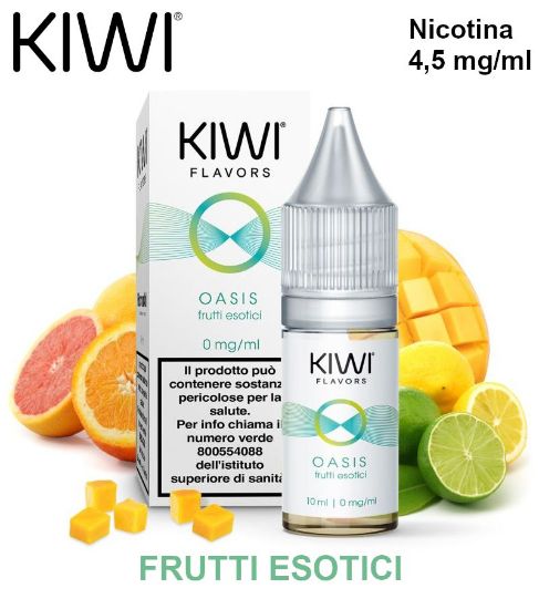 Picture of KIWI E-LIQUID OASIS 10ml 4,5mg/ml - PLN010972