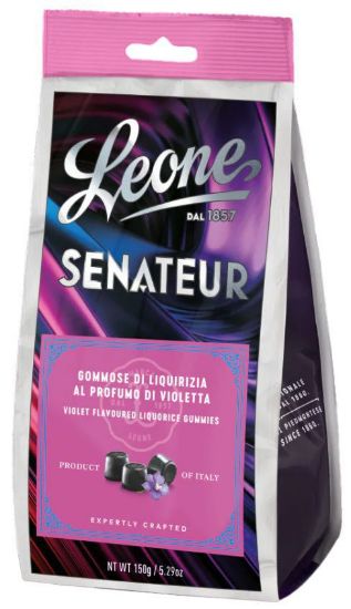 Picture of LEONE LIQUIRIZIA BUSTA 150g 6pz SENATEUR